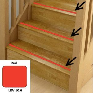 Red Anti Slip Stairs Inserts