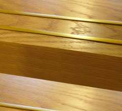 Solid Brass Anti Slip Stair Inserts