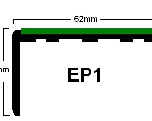 rigid pvc stairnosing