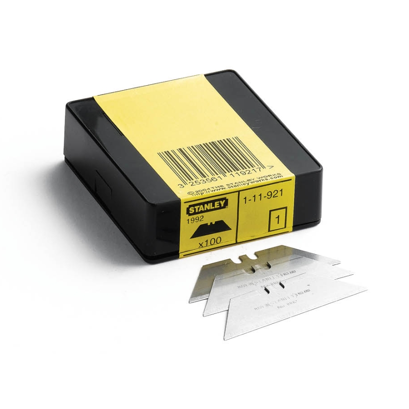Stanley Heavy Duty Straight Blades - 1992 (Pack of 100) 1 Stanley 1992 Heavy Duty Straight Blades