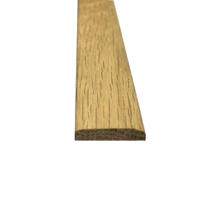 30mm Coverstrip Solid Oak Door Strip