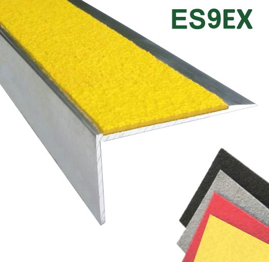 ES9EX Raked Back Ramped Back External Grade Stair Nosing 1 ES9EX Raked Back Ramped Back External Grade Stair Nosing