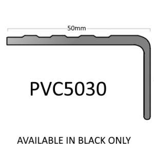 PVC5030 Right Angle Flexible PVC stairnosing