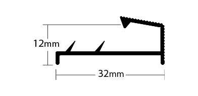 Square Carpet Naplock Polished Gold 2 naplock-tile-edge-square-naplock