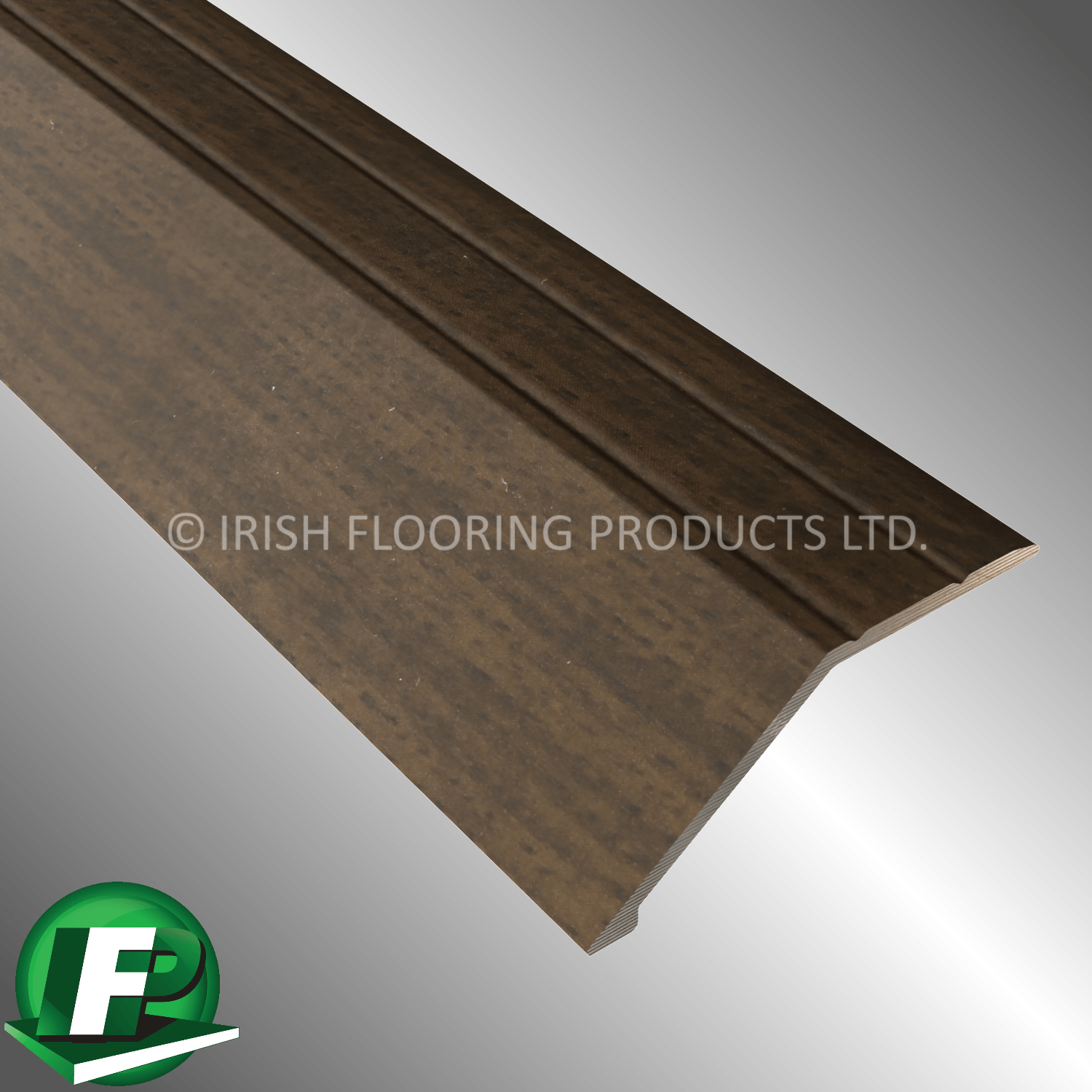 15mm Reducer Walnut Self Adhesive 1 Dark Walnut 15mm Reducer Self Adhesive Flooring Profile