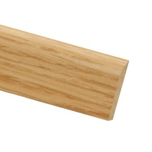 Flat oak scotia beading