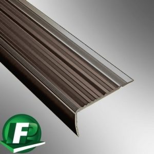 laminate step profile stairs profile black bronze