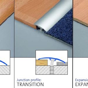 Variable Height Flooring Coverstrip. Variable Height Flooring Reducer mfaf