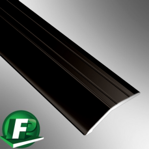 PE89KZ BLACK BRONZE black flooring trim 8mm Reducer Self Adhesive Flooring Profile