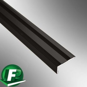 8mm Angle Self Adhesive Flooring Profile Black Bronze