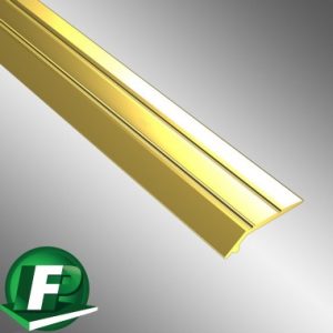 self adhesive lino bar standard 4mm internal stickdown lino bar gold