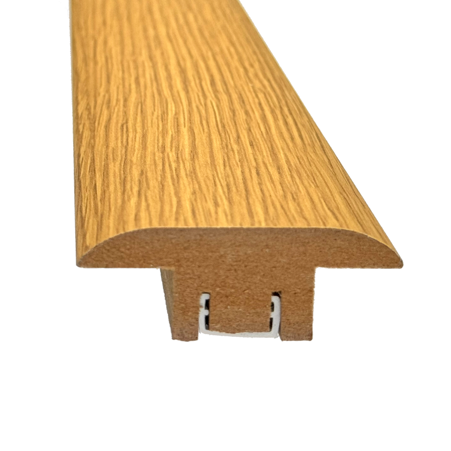 15mm Tbar Oak MDF - 1800mm 1 15mm Tbar MDF Oak Floor Transition